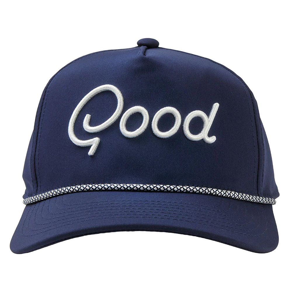 GoodGood Golf Ideal Rope Golf Cap Navy/White - 24