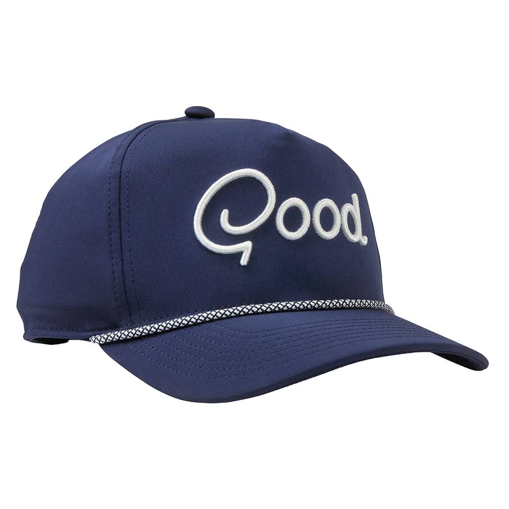 GoodGood Golf Ideal Rope Golf Cap Navy/White - 24