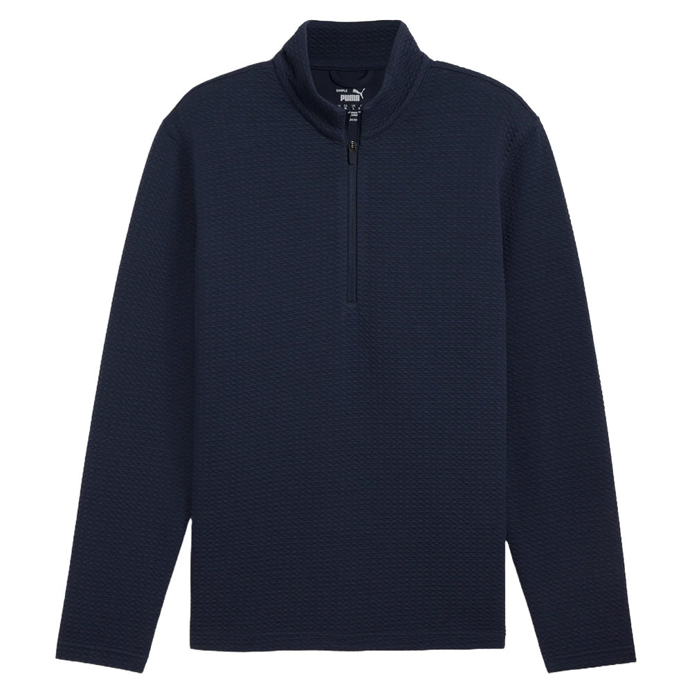 PUMA Boulder 1/4 Zip Golf Pullover Deep Navy - SS25