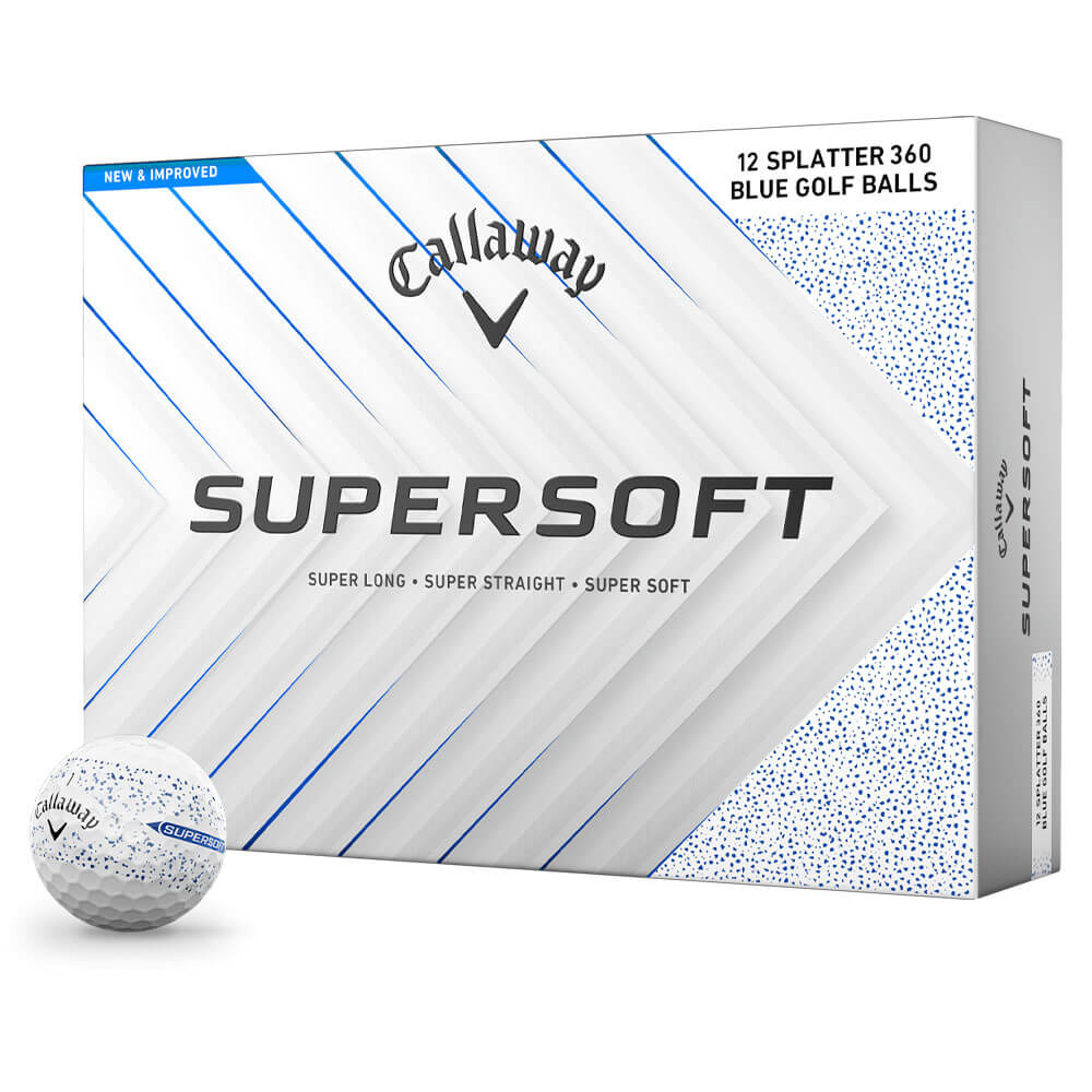 Callaway Supersoft Splatter 360 Golf Balls - 25