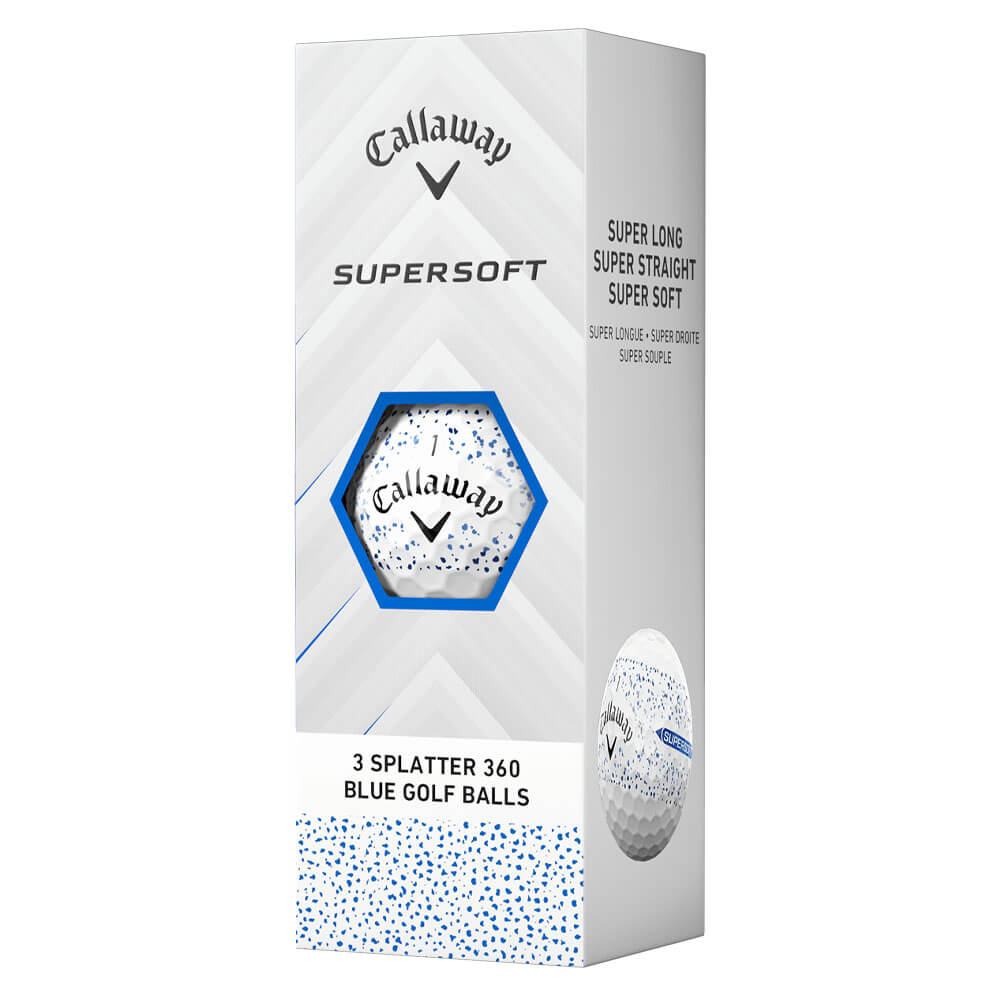 Callaway Supersoft Splatter 360 Golf Balls - 25