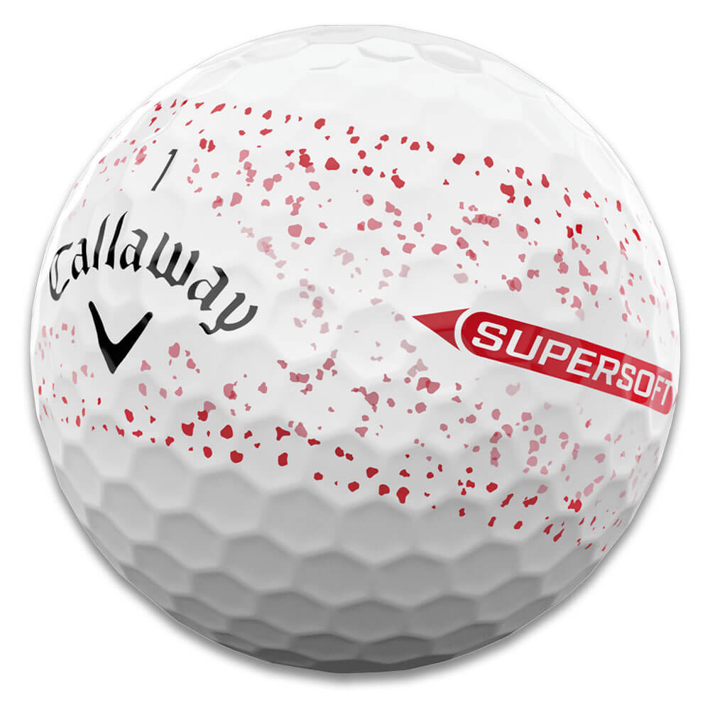 Callaway Supersoft Splatter 360 Golf Balls - 25