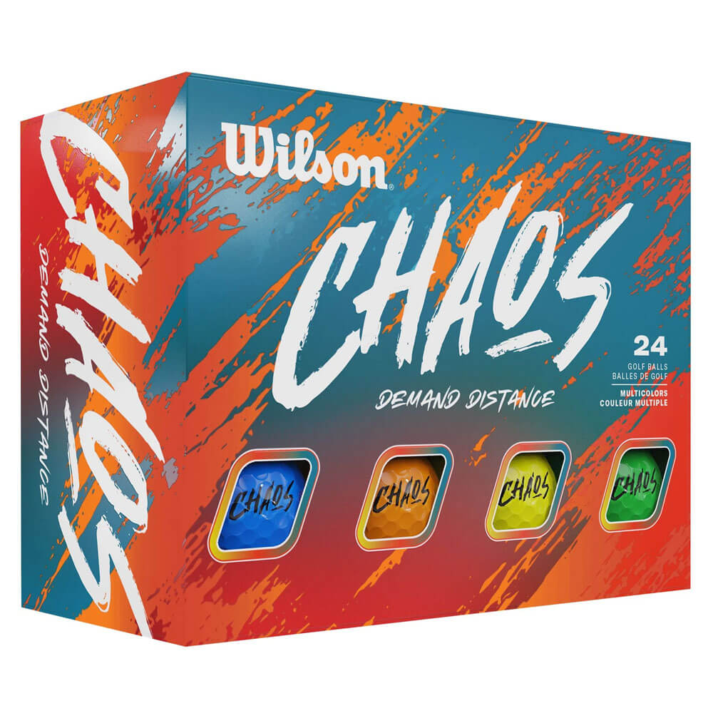 Wilson Chaos 2 Dozen Golf Balls