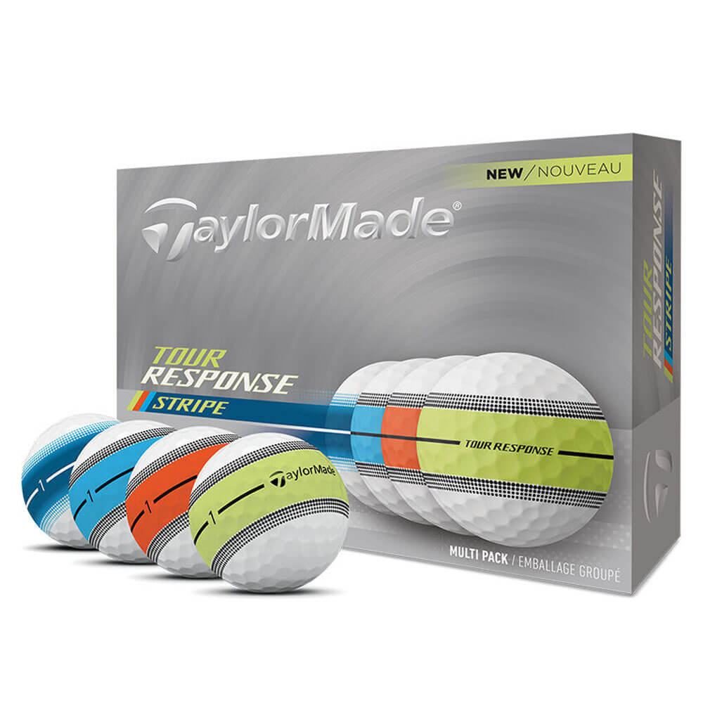 TaylorMade Tour Response Strippe Gof Balls - 25