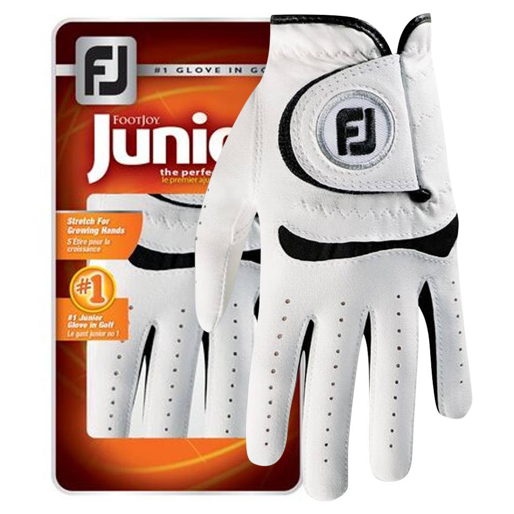 FootJoy Junior Golf Glove White - 23 Boys