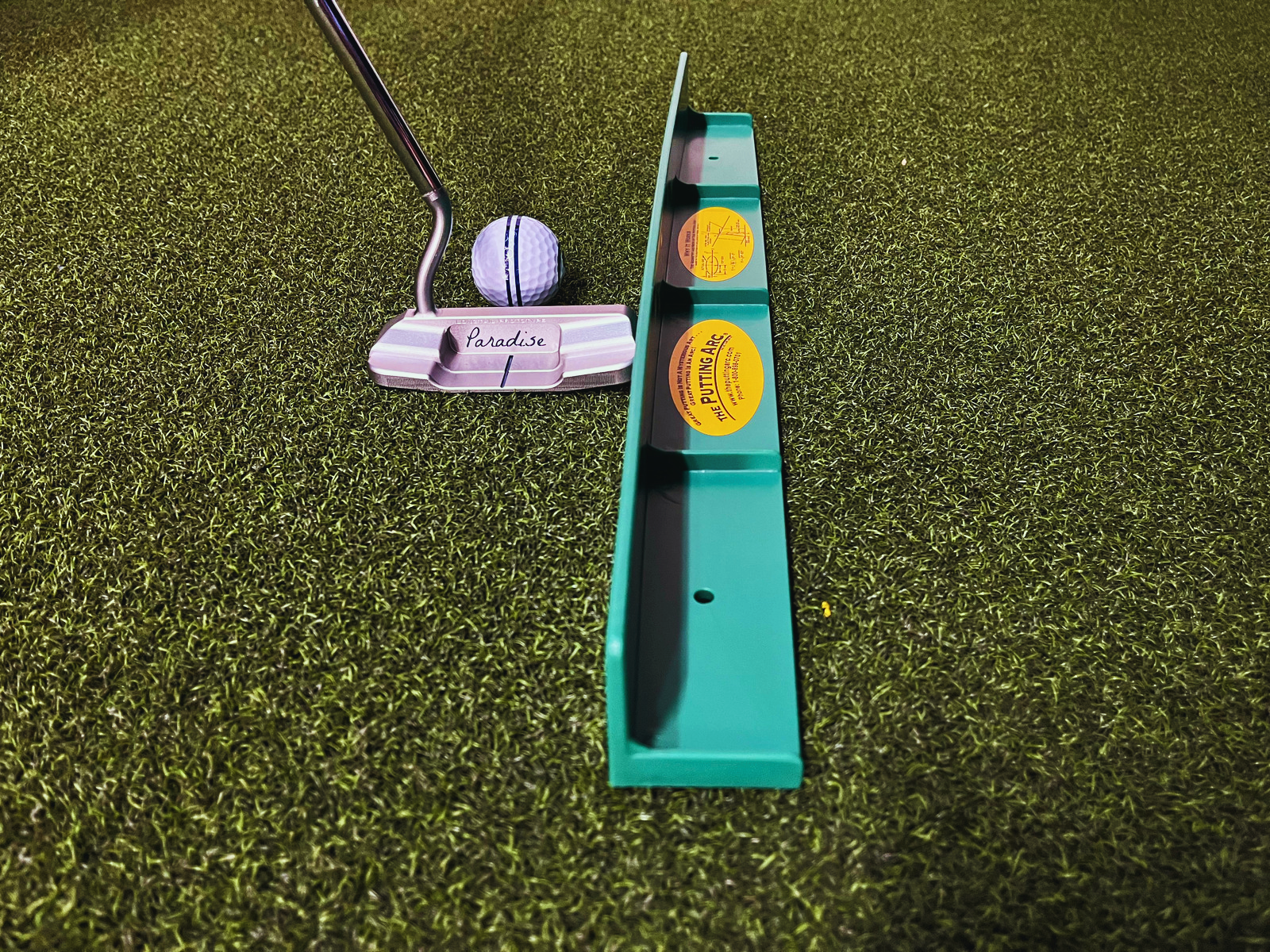 Golf Training Aid Putting Arc Limited Edition Green!