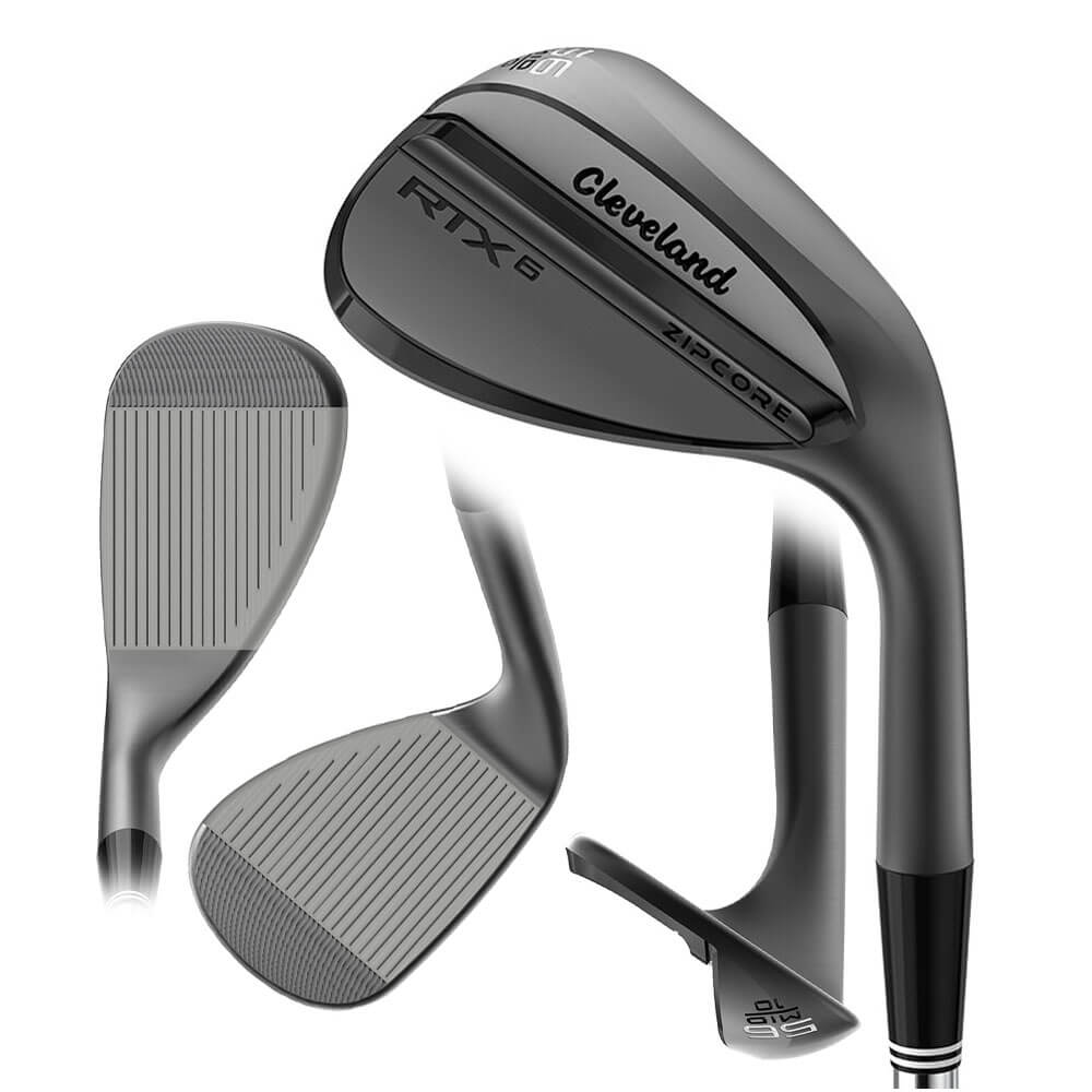 Cleveland RTX 6 Zipcore Black Satin Wedge 2023