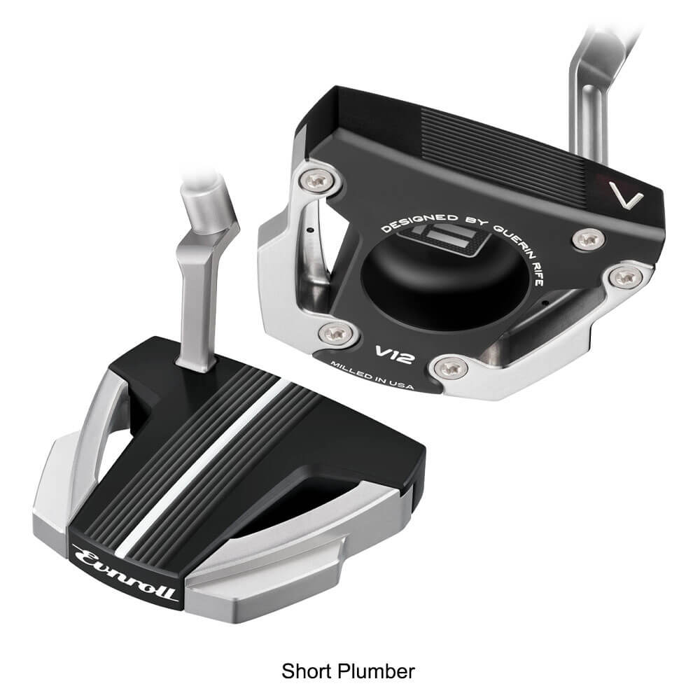 Evnroll V12 Black High MOI Mallet Putter - 25