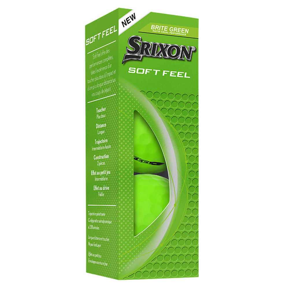 Srixon Soft Feel 14 Brite Golf Balls 2025