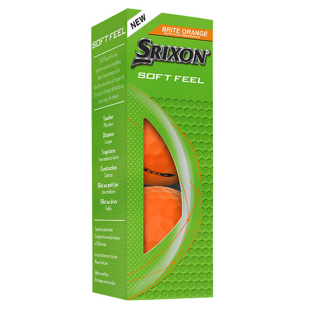 Srixon Soft Feel 14 Brite Golf Balls 2025