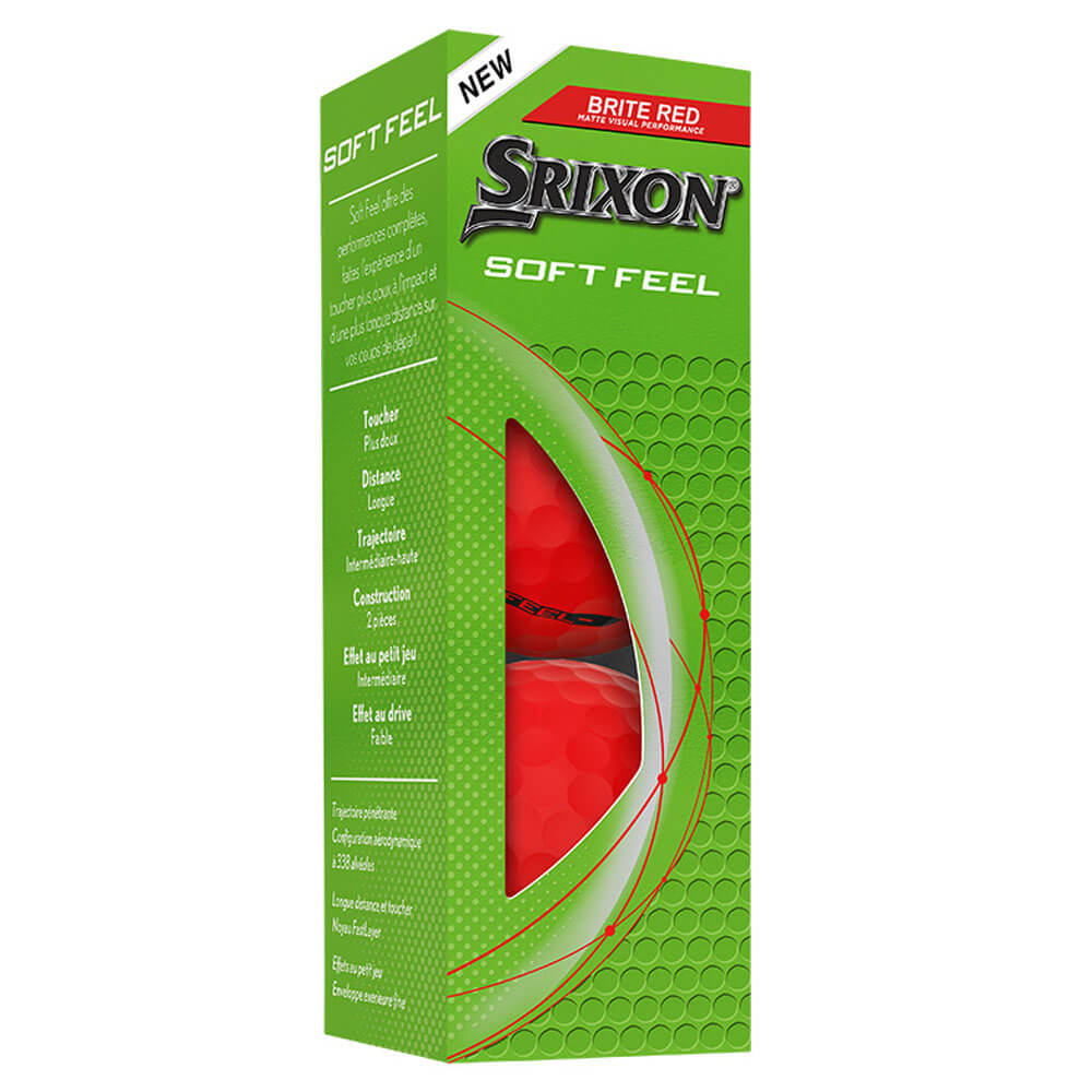 Srixon Soft Feel 14 Brite Golf Balls 2025