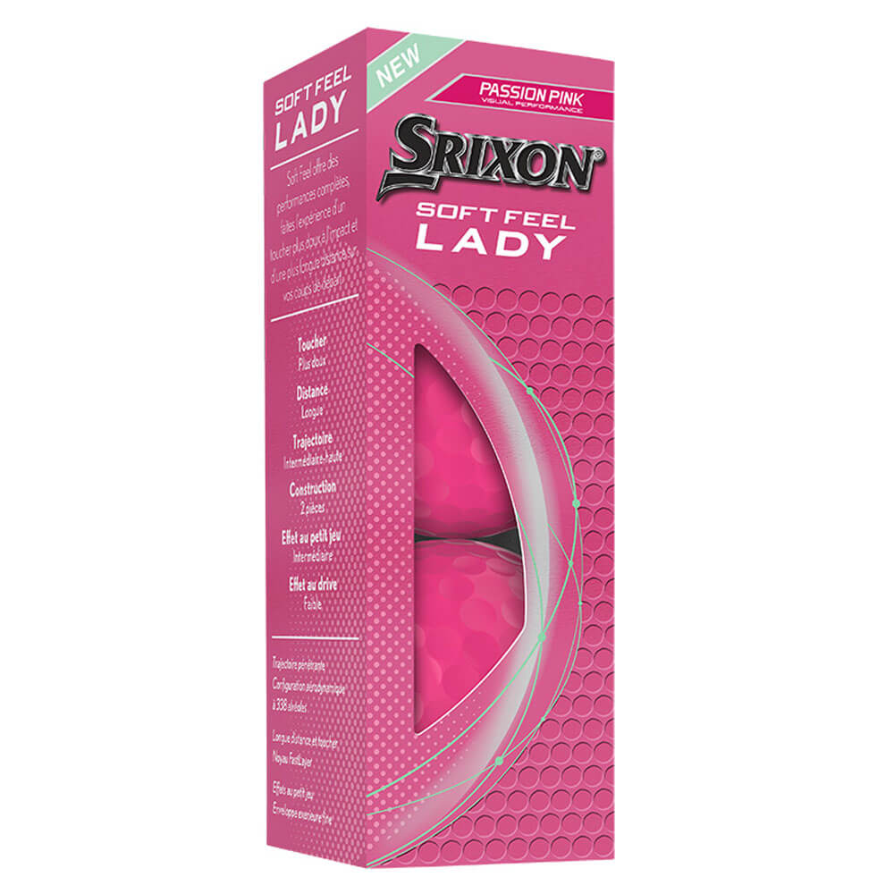 Srixon Soft Feel 9 Golf Balls 2025 Women