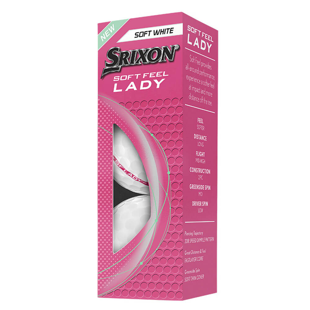 Srixon Soft Feel 9 Golf Balls 2025 Women