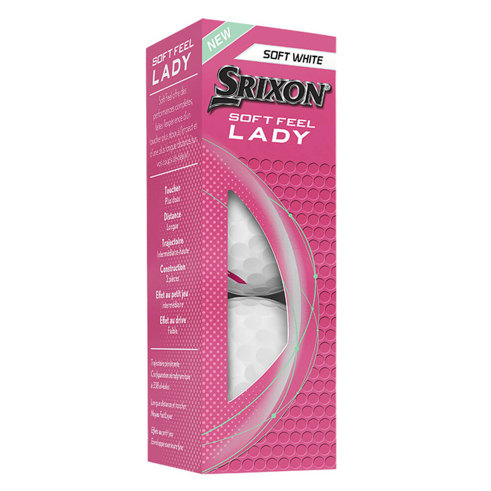 Srixon Soft Feel 9 Golf Balls 2025 Women