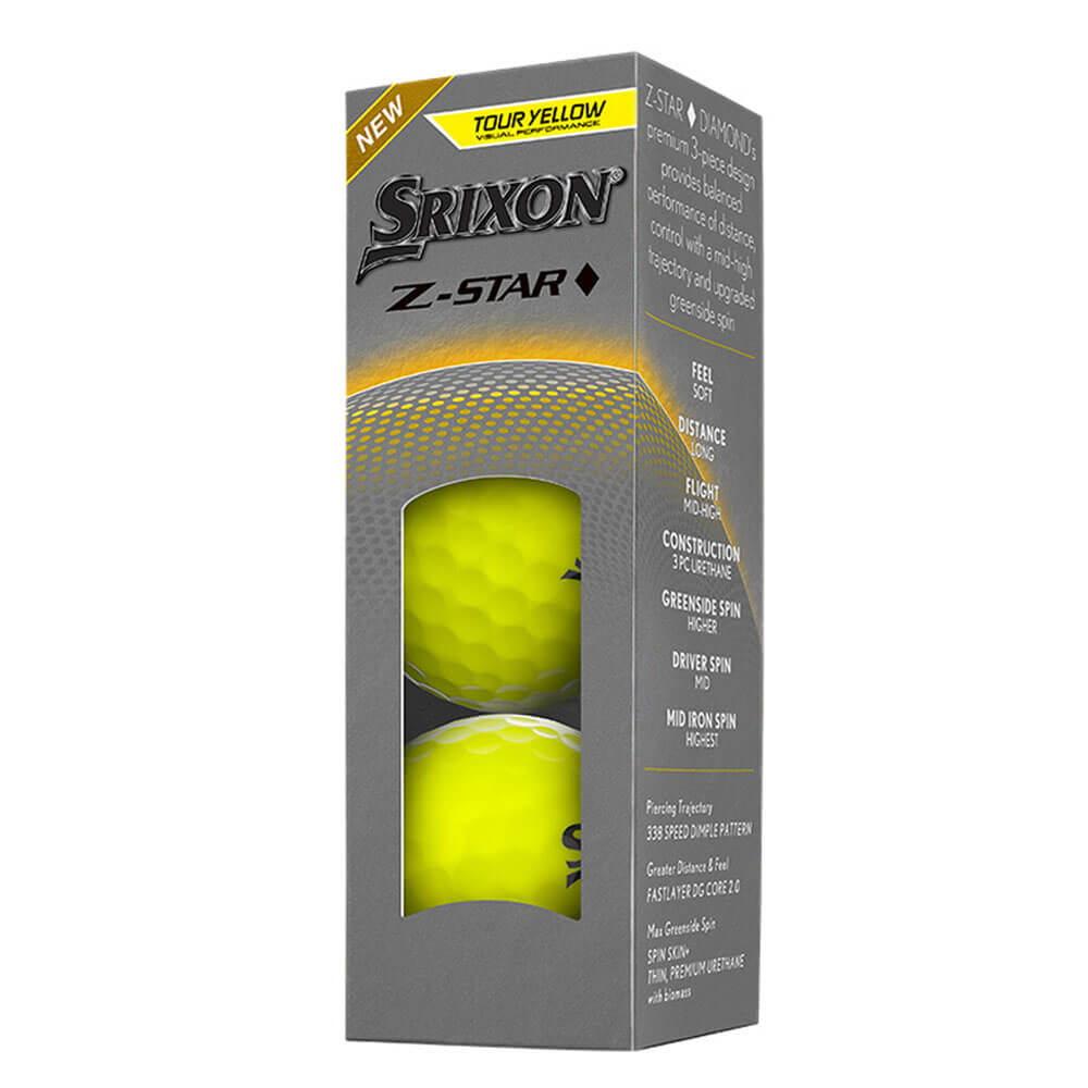 Srixon Z-Star Diamond 3 Golf Balls 2025