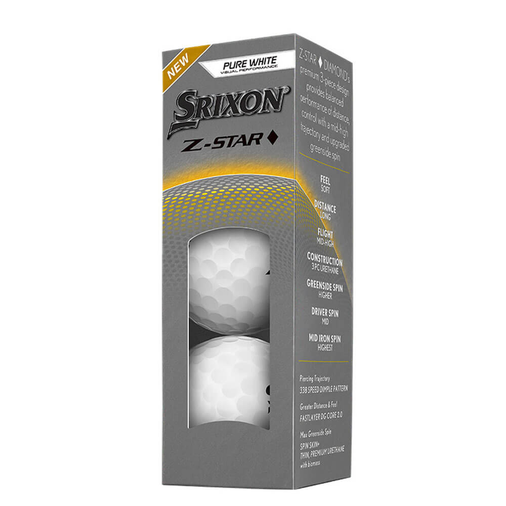 Srixon Z-Star Diamond 3 Golf Balls 2025