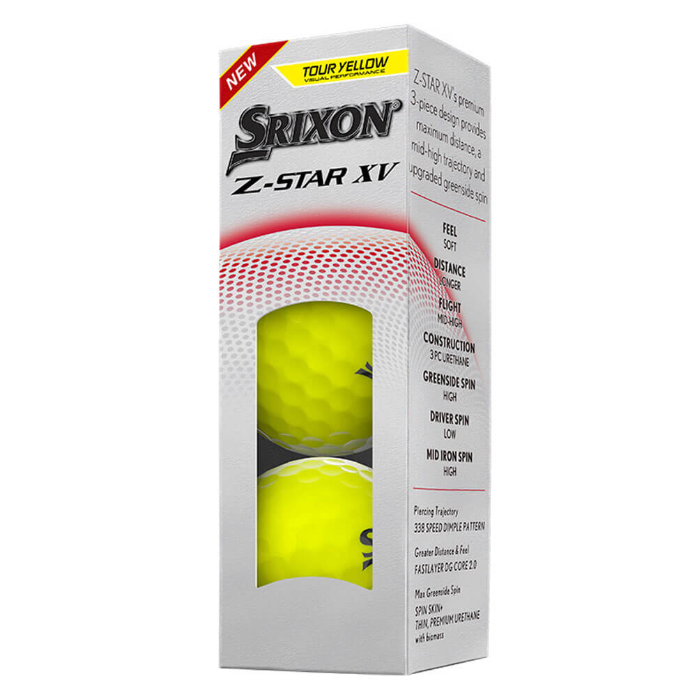 Srixon Z-Star XV 9 Golf Balls 2025