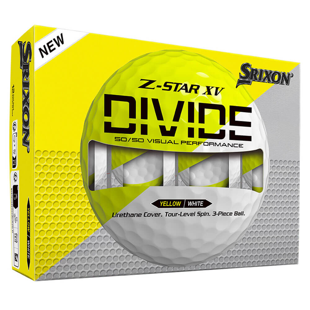 Srixon Z-Star XV 9 Divide Golf Balls 2025