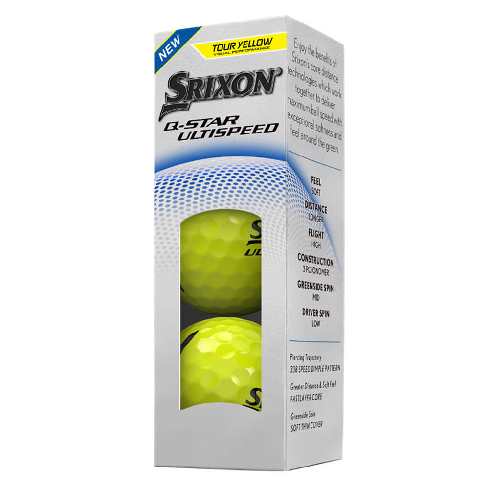 Srixon Q-Star Ultispeed Golf Balls 2025