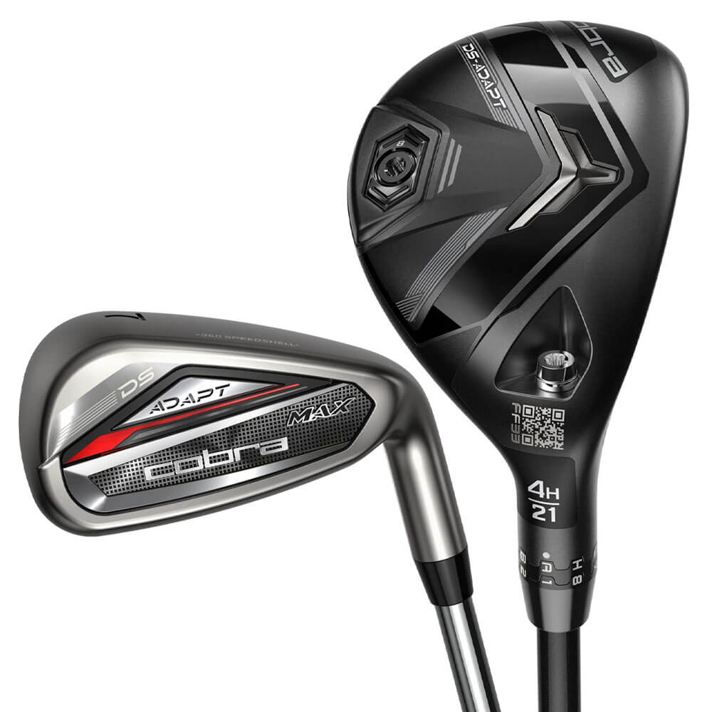 Cobra Dark Speed Adapt Max Hybrid Iron Set 2025