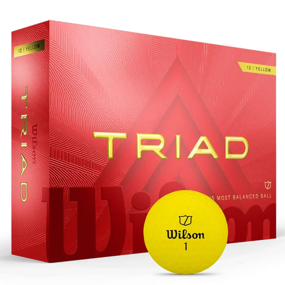 Wilson Triad Golf Balls 2025