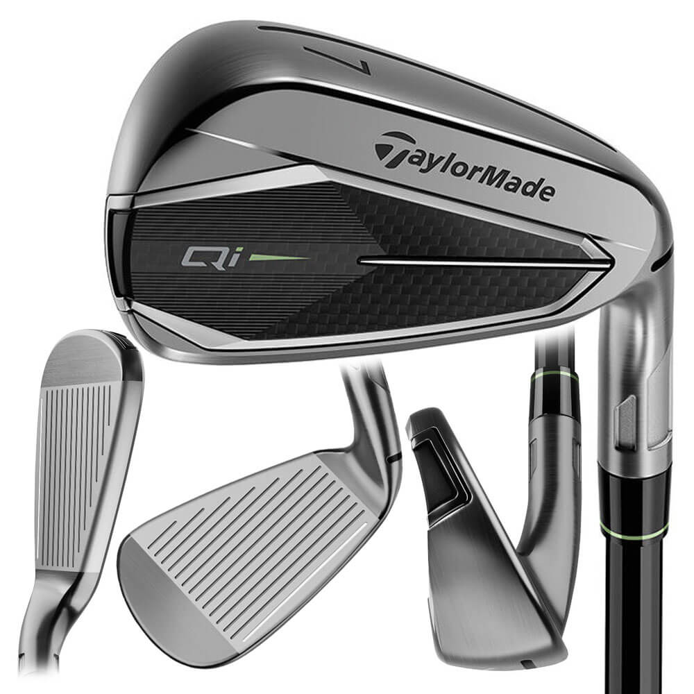 TaylorMade Qi Gunmetal Edition Iron Set 2025