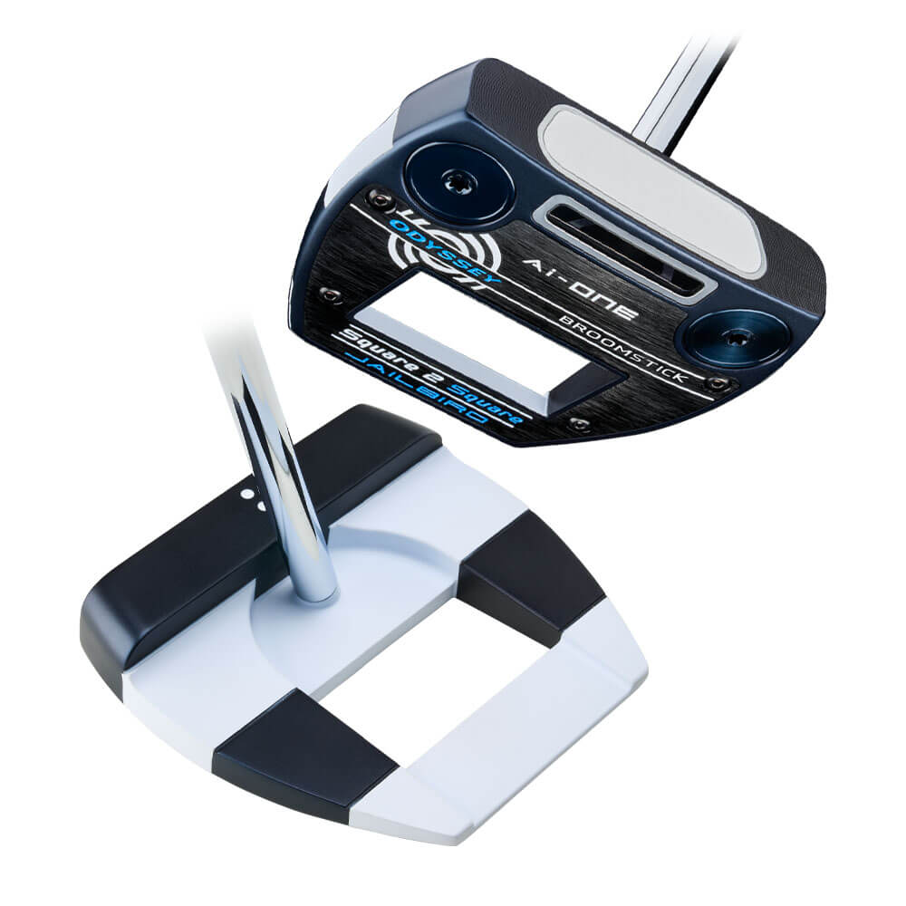 Odyssey Ai-ONE Square 2 Square Jailbird Broomstick Putter Men 2025