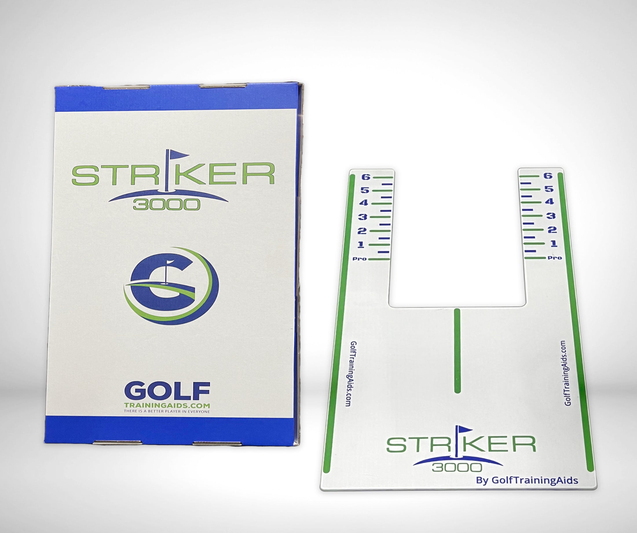 Golf Training Aid Striker 3000 Golf Strike Board