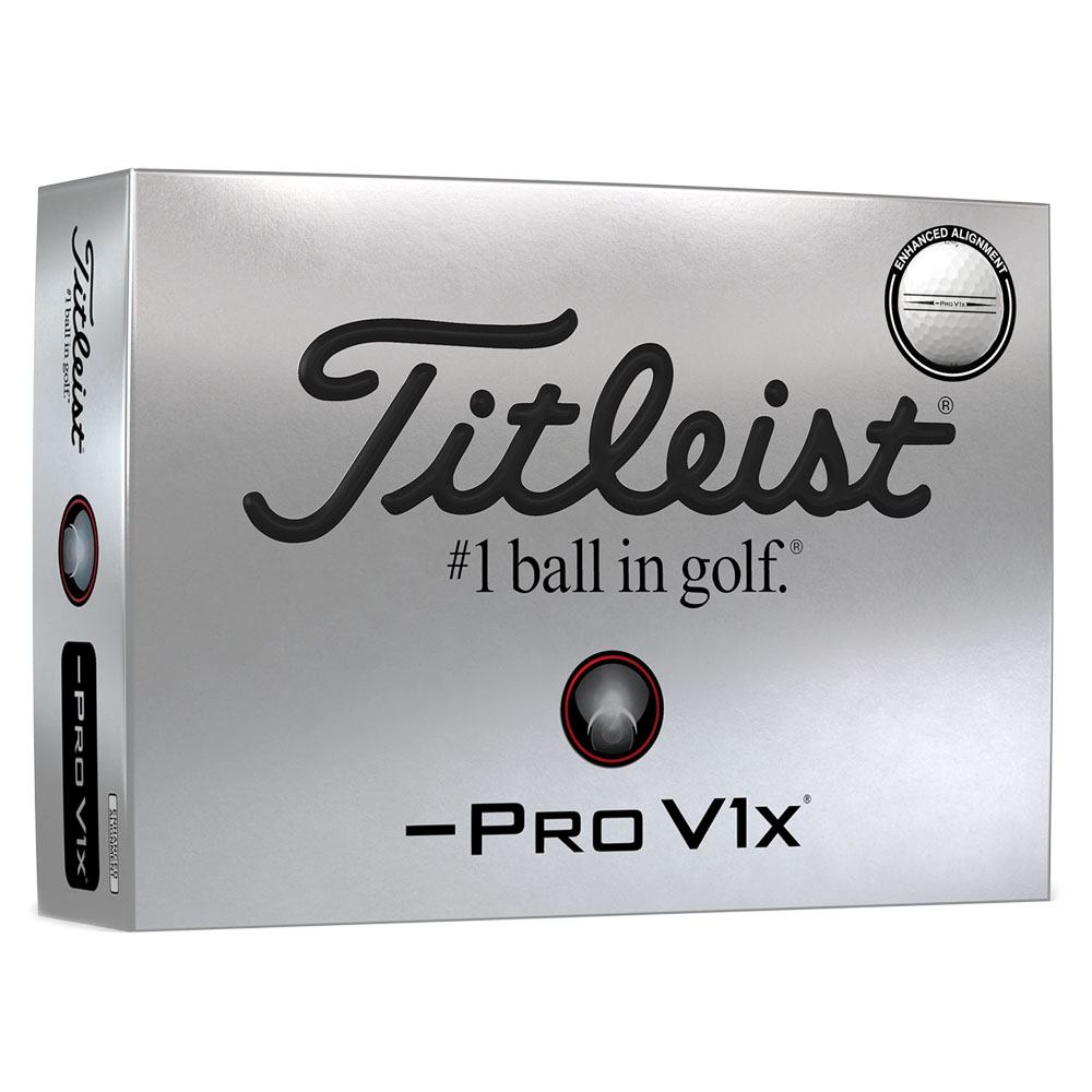 Titleist Pro V1x Left Dash Golf Balls NEW