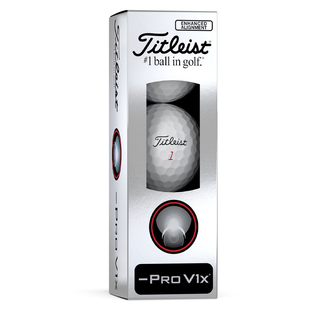 Titleist Pro V1x Left Dash Golf Balls NEW