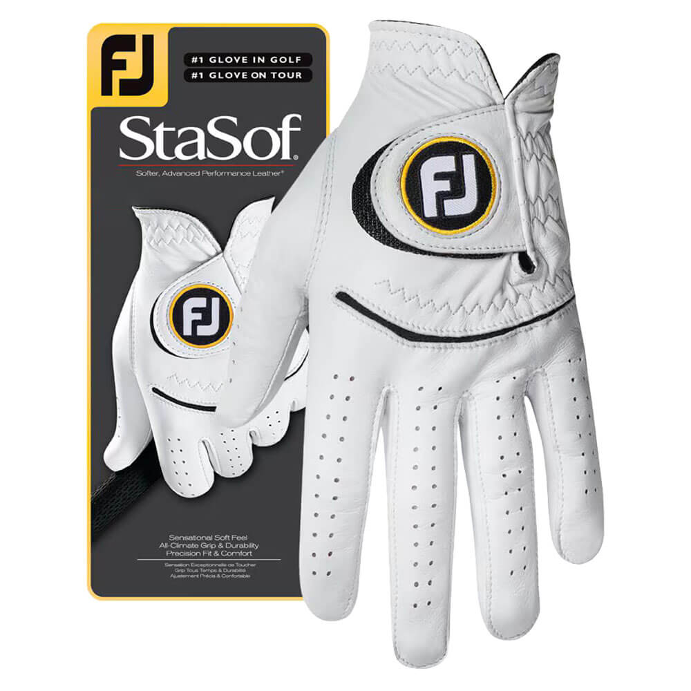 FootJoy StaSof Golf Glove Prior Generation Pearl - 22