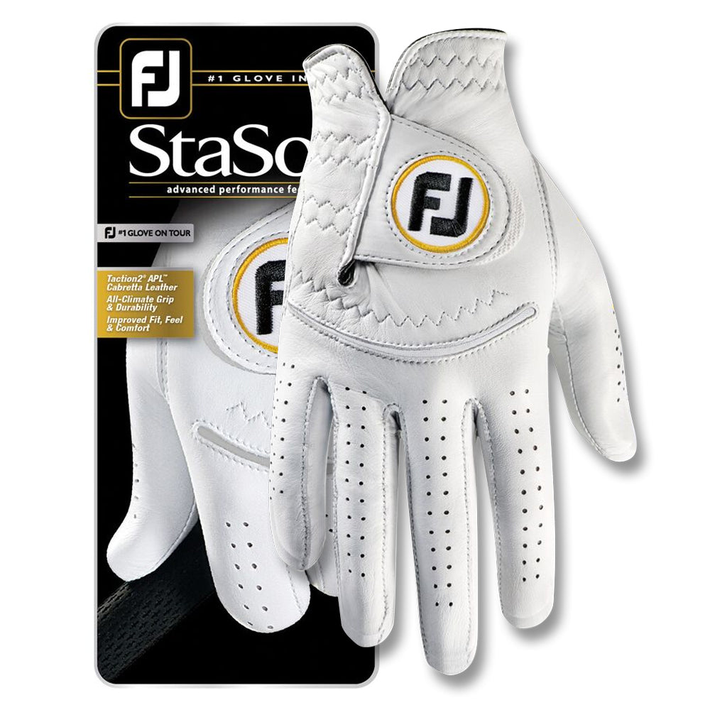 FootJoy StaSof Golf Glove Prior Generation Pearl - 22