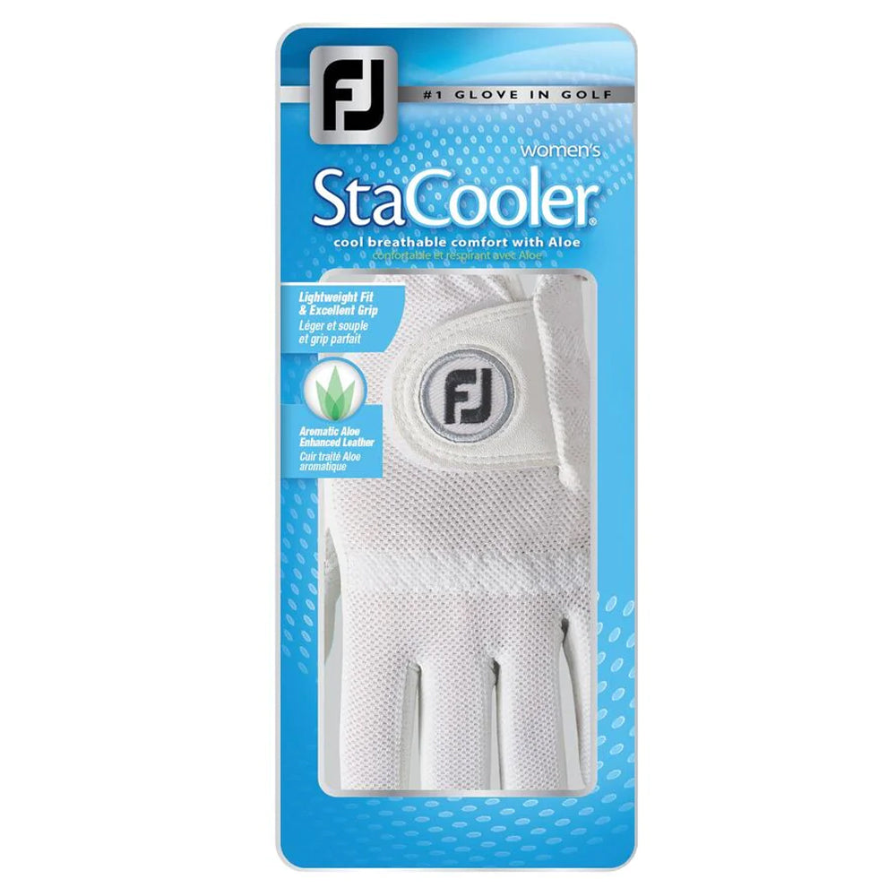 FootJoy StaCooler Golf Glove Pearl - 24 Women