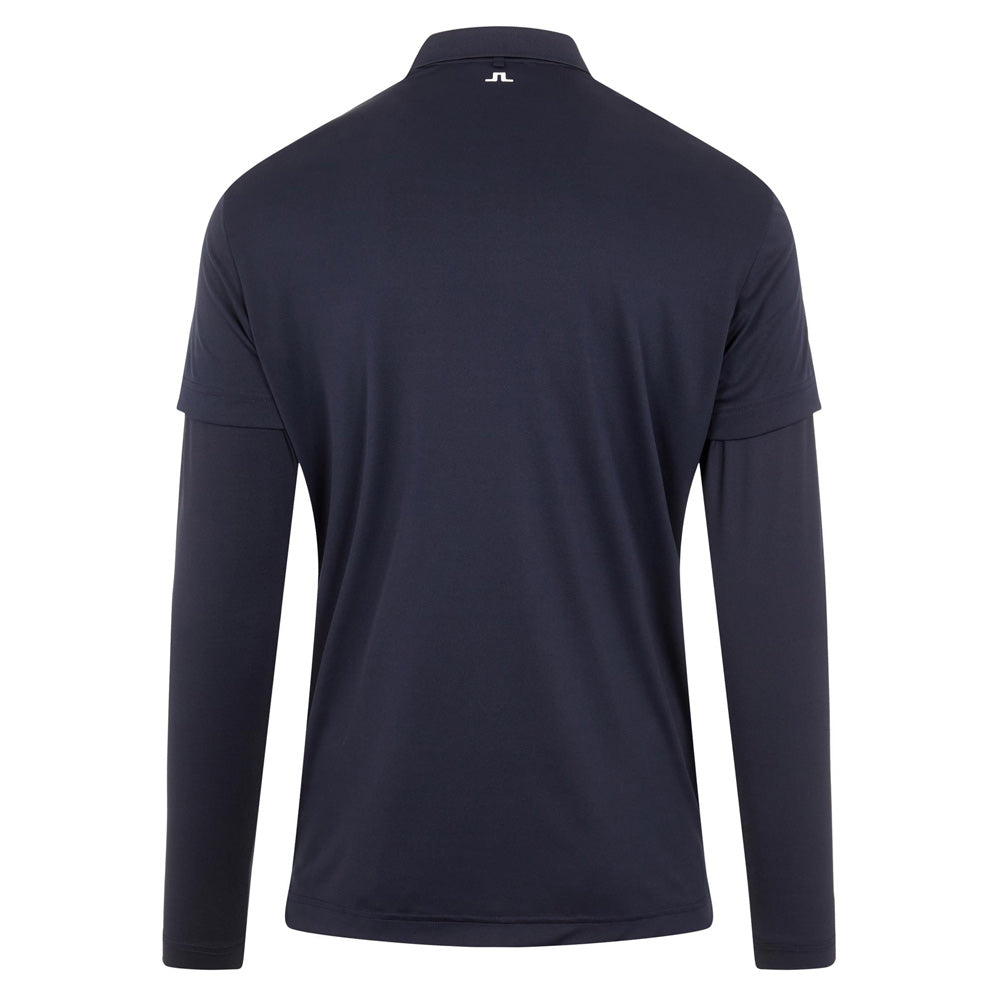 J.Lindeberg Leon Regular Fit Longsleeve Golf Polo 2020