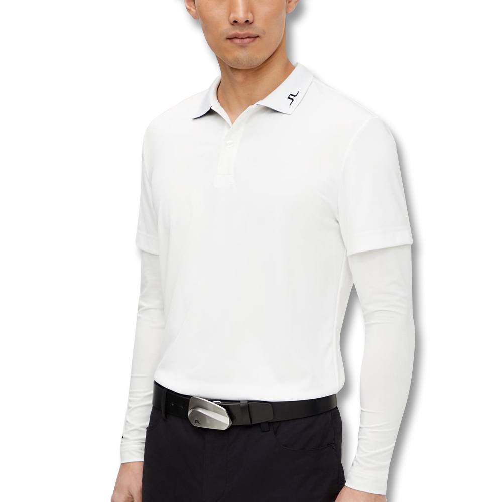 J.Lindeberg Leon Regular Fit Longsleeve Golf Polo 2020