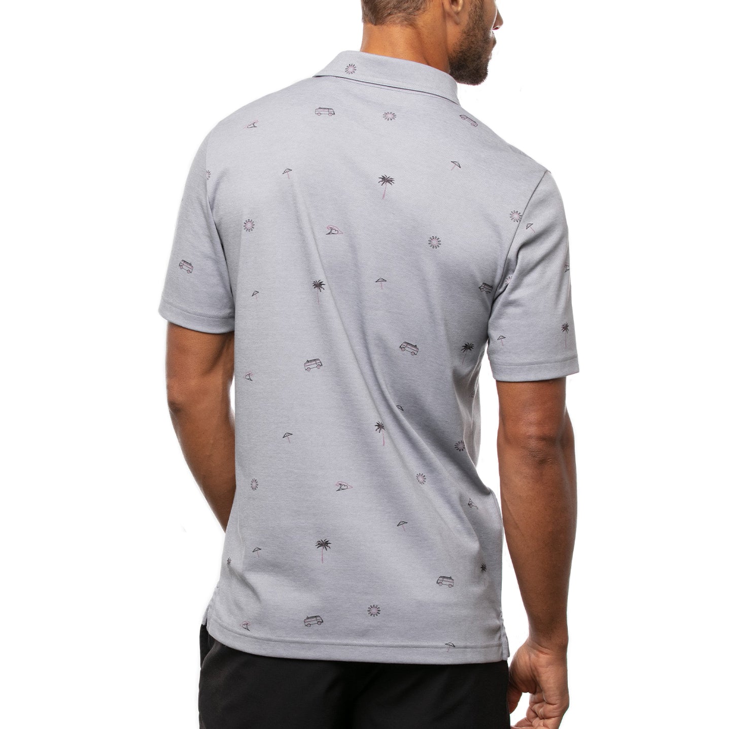 TravisMathew Drive Down Golf Polo 2021