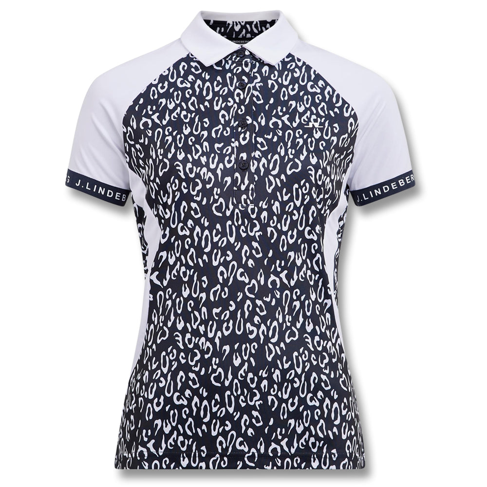 J.Lindeberg Behati Print Golf Polo 2021 Women