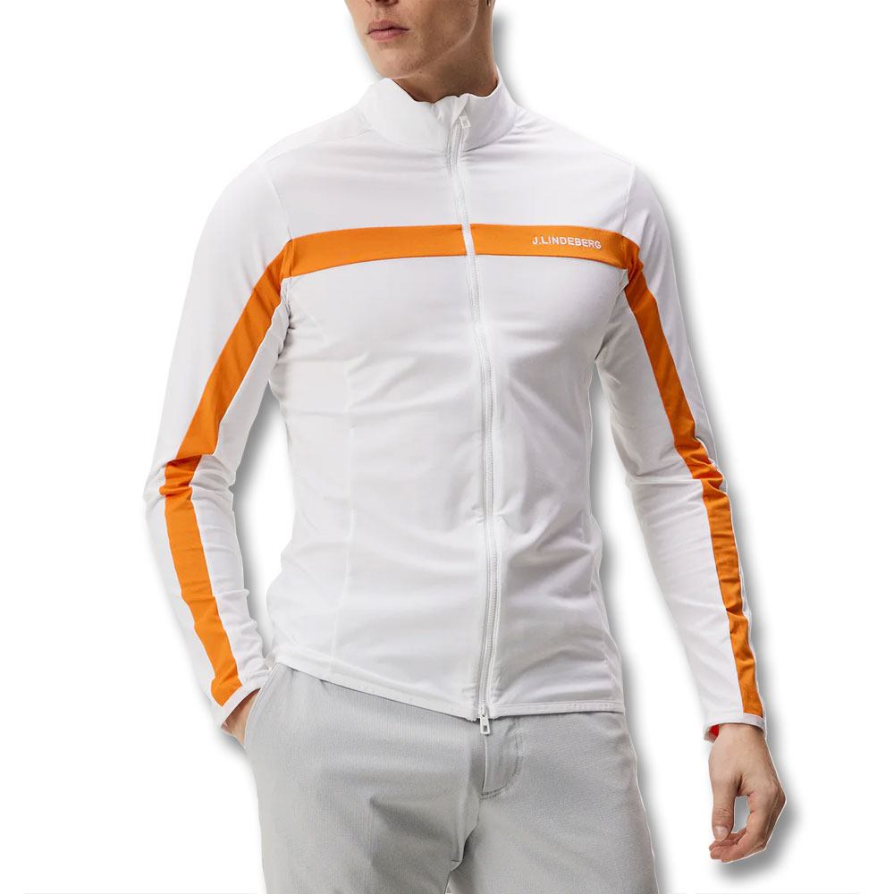 J.LINDEBERG Sports WINONA MID LAYER - Training jacket - almost apricot/ apricot 