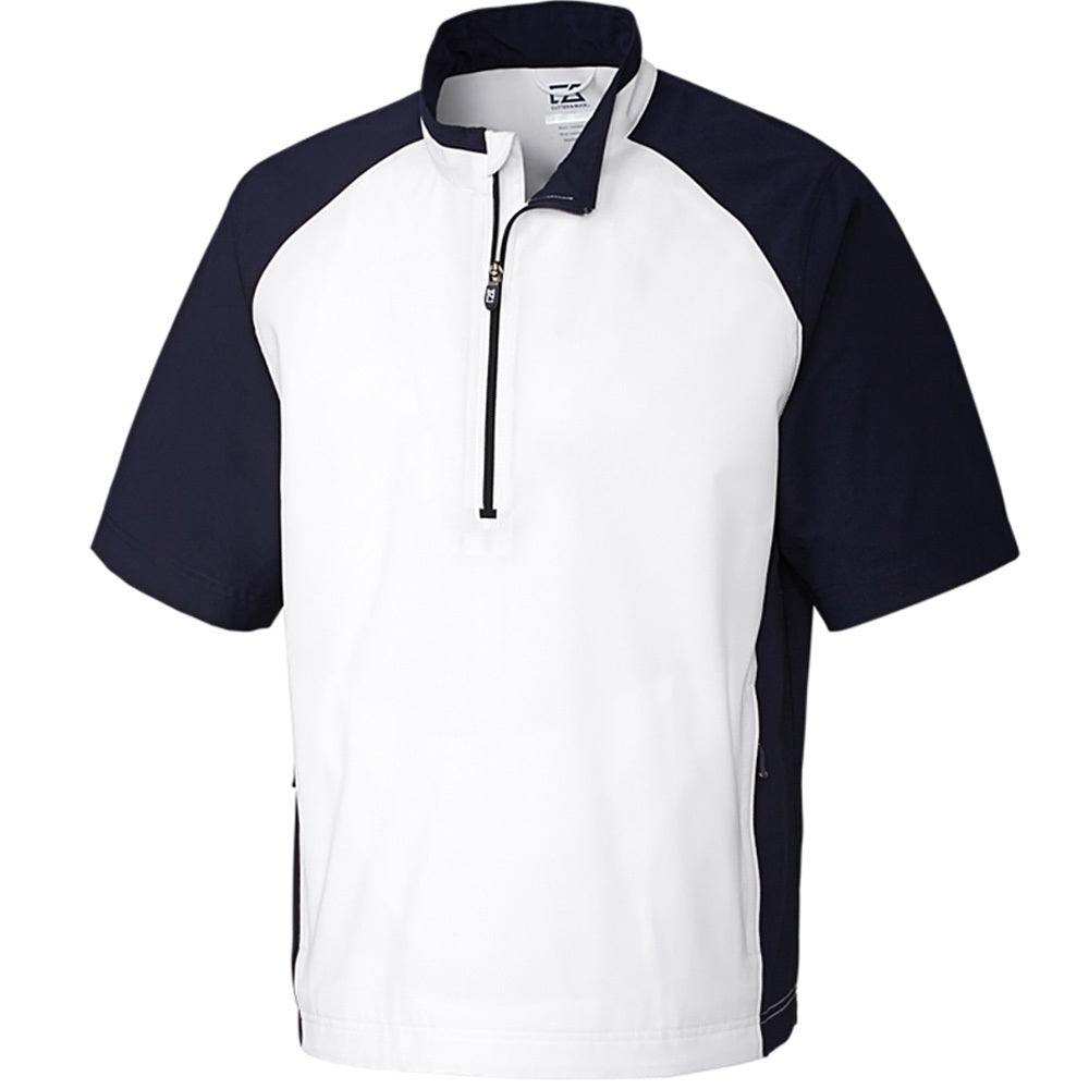 Cutter and Buck WeatherTec Short Sleeve Summit Half Zip Golf Pullover 2019