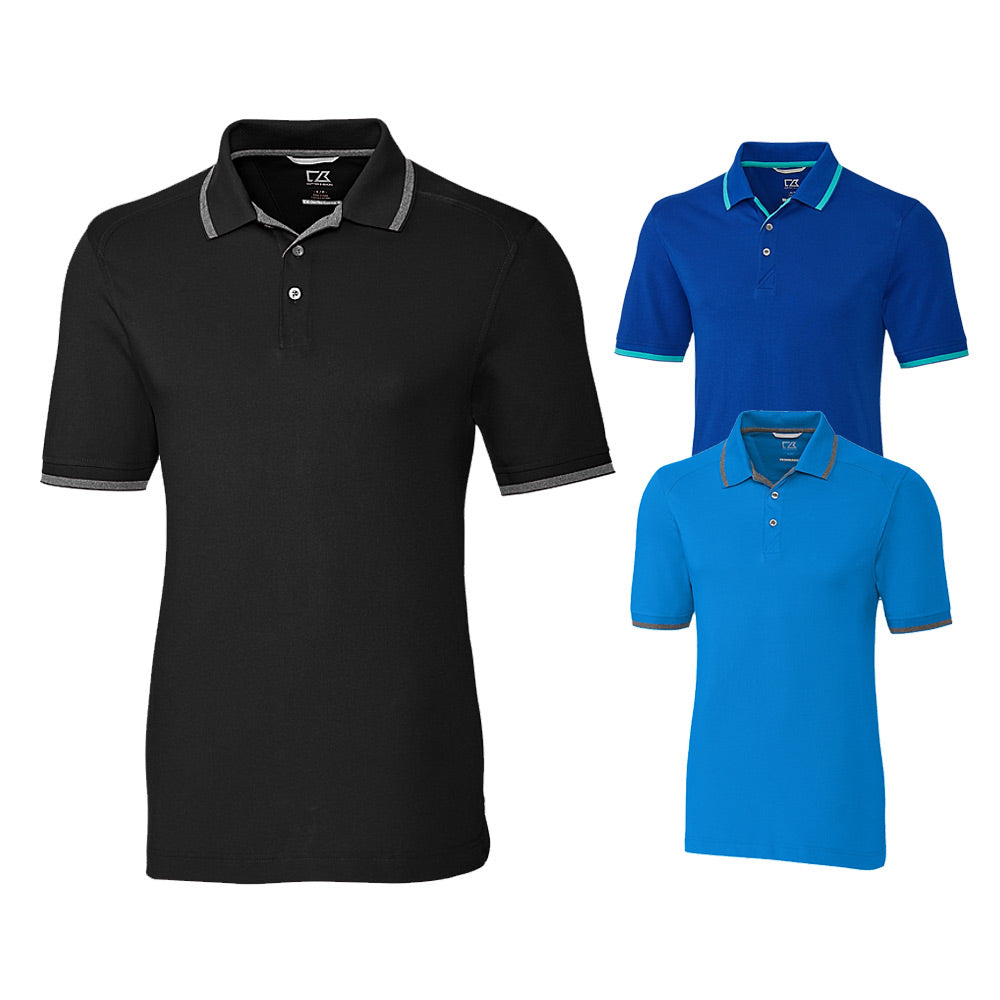 Cutter and Buck Advantage Tipped Golf Polo (Big and Tall)