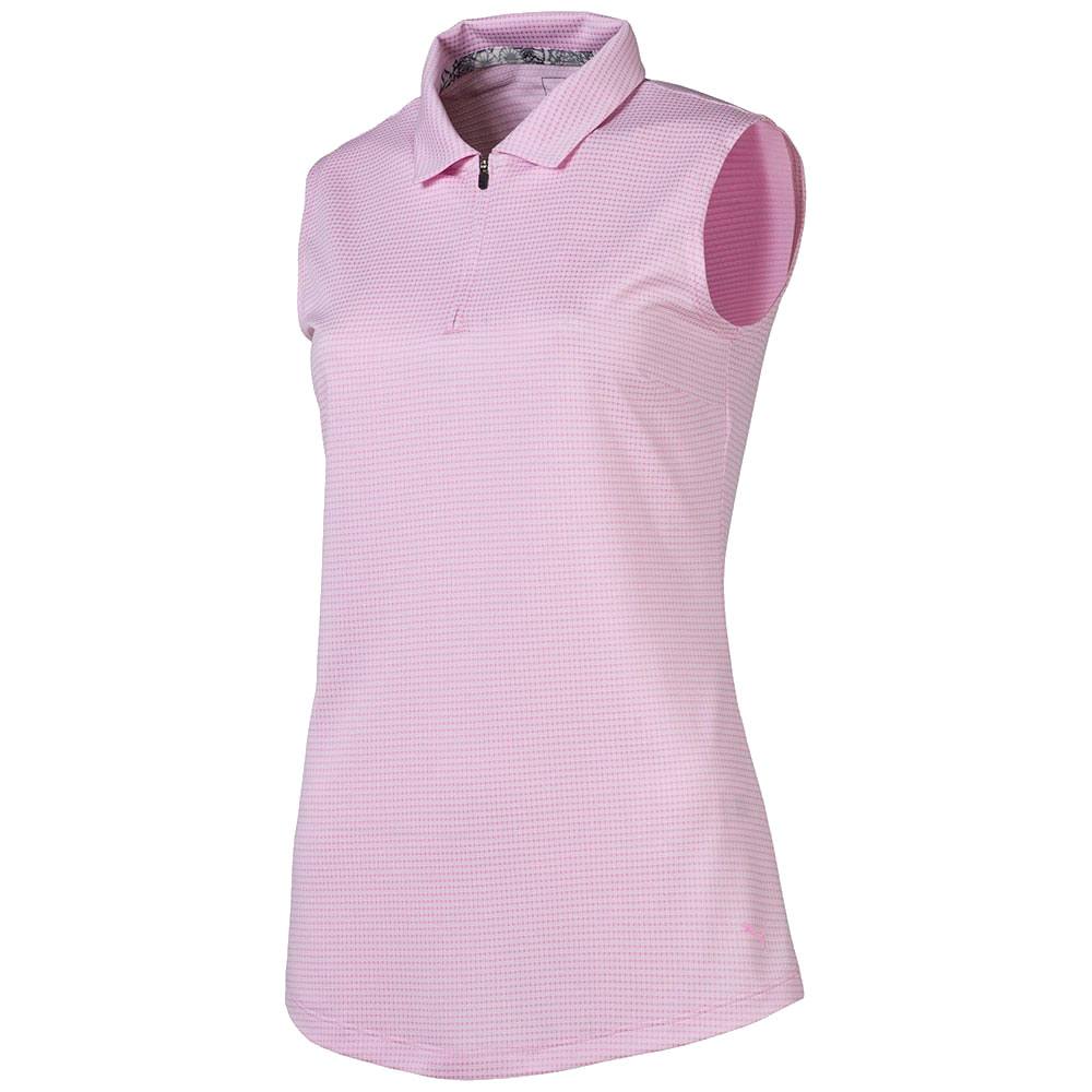 PUMA Checker Sleeveless Golf Polo 2019 Women