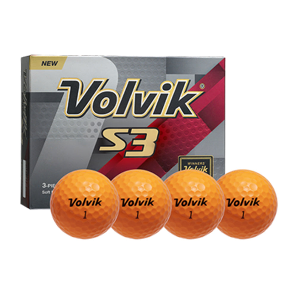 Volvik S3 Golf Balls 2019