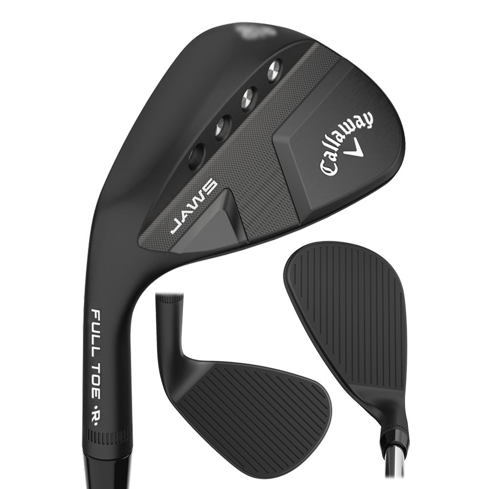 Callaway JAWS Full Toe Raw Black Wedge 2021