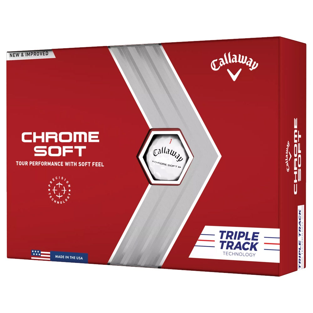 Callaway Chrome Soft Triple Track 22 Golf Balls 2022