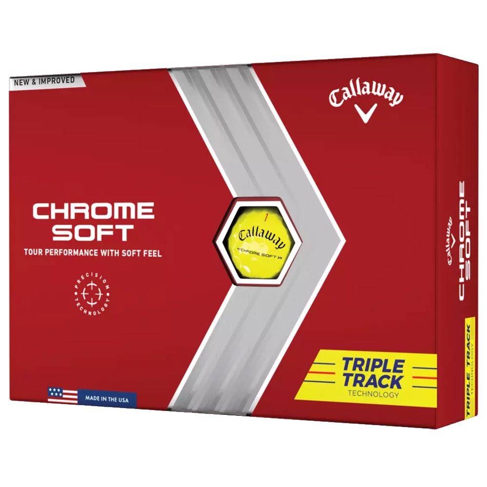 Callaway Chrome Soft Triple Track 22 Golf Balls 2022