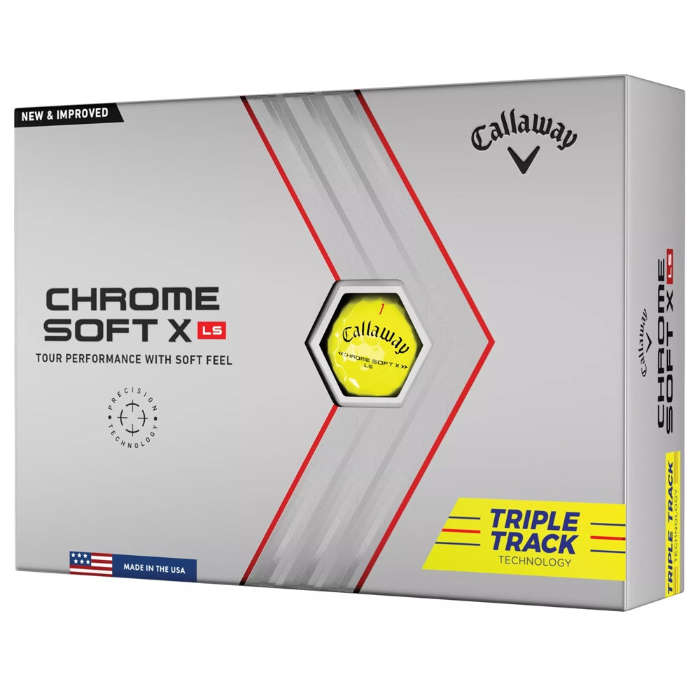 Callaway Chrome Soft X LS Triple Track 22 Golf Balls 2022