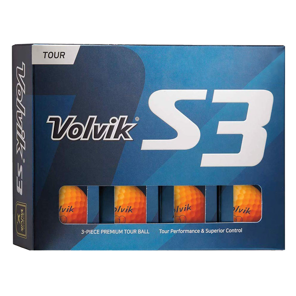 Volvik S3 Golf Balls 2020